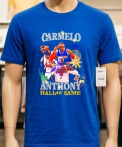 Carmelo Anthony Hall Of Fame Shirt