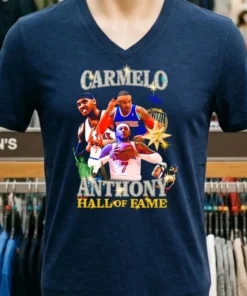 Carmelo Anthony Hall Of Fame Shirt