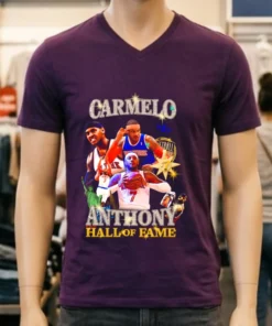 Carmelo Anthony Hall Of Fame Shirt