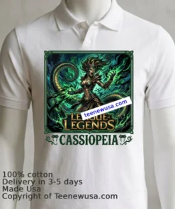 Cassiopeia League Of Legends T Shirt White T Shirt 7