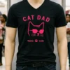 Cat Dad Chance Lucky Shirt Balck Shirt 1