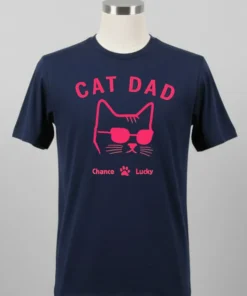 Cat Dad Chance Lucky Shirt