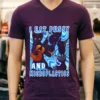 Cat I Eat Pussy And Microplastics Shirt Purple Shirt