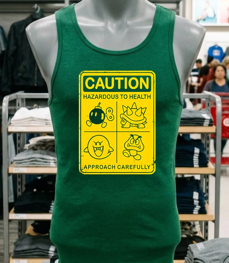 Caution Hazardous To Health Sign Shirt - green-shirt Caution Hazardous To Health Sign Shirt Green Shirt