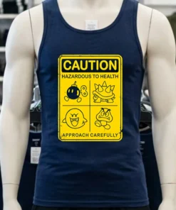 Caution Hazardous To Health Sign Shirt