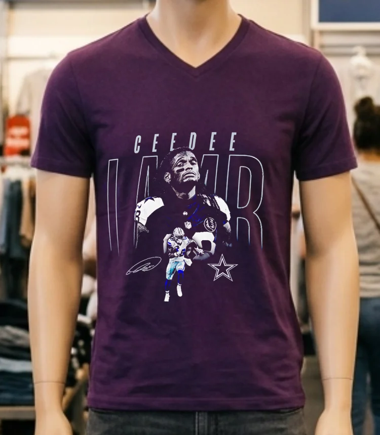 Ceedee Lamb Dallas Cowboys Humble Shadow Player Signature Shirt - purple-shirt Ceedee Lamb Dallas Cowboys Humble Shadow Player Signature Shirt Purple Shirt