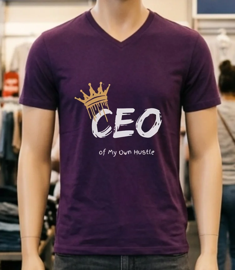 Ceo Of My Own Hustle King Shirt - purple-shirt Ceo Of My Own Hustle King Shirt Purple Shirt