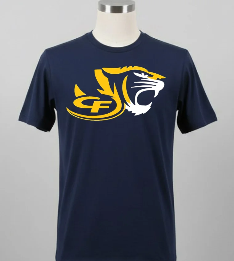 Cf Tiger High School Logo Shirt - balck-shirt Cf Tiger High School Logo Shirt Balck Shirt