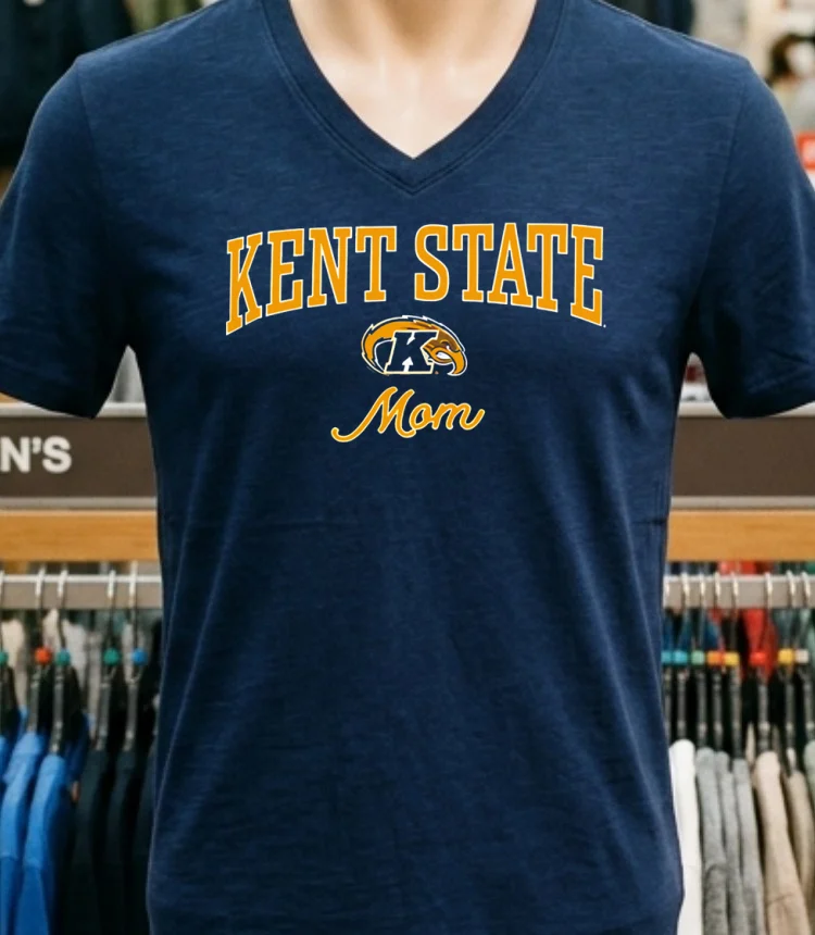 Champion Kent State Golden Flashes 2025 Shirt - navy-shirt Champion Kent State Golden Flashes 2025 Shirt Navy Shirt 1