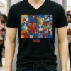 Character Panels Masters Of The Universe Retro Shirt Balck Shirt