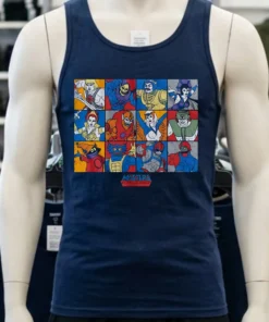 Character Panels Masters Of The Universe Retro Shirt