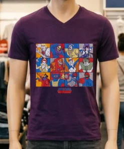 Character Panels Masters Of The Universe Retro Shirt