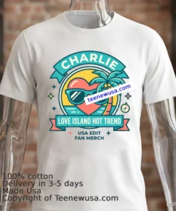 Charlie Love Island T Shirt White T Shirt 2