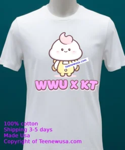 Full team t-shirt of Kim Hansul's cheerleading squad
