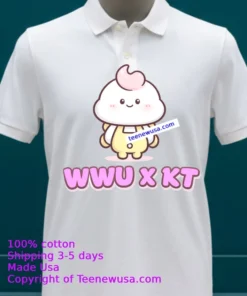 Full team t-shirt of Kim Hansul's cheerleading squad