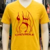 Chevrolet Logo On The Girls Butt Shirt Yellow T Shirt