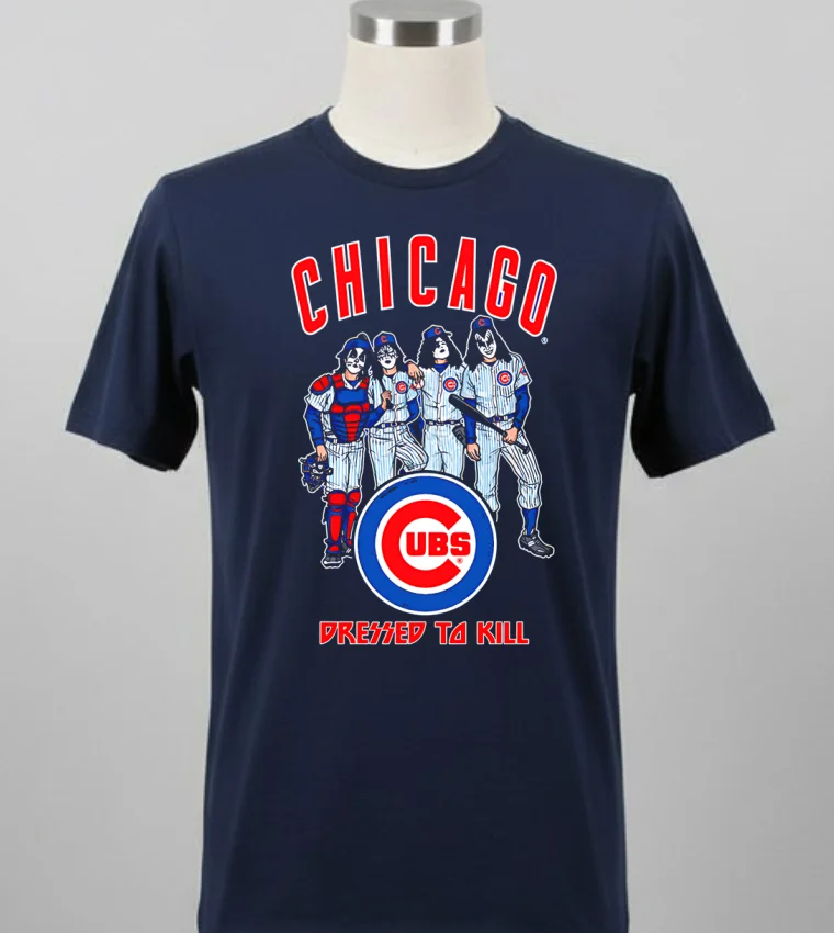 Chicago Cubs Dressed To Kill Shirt - balck-shirt Chicago Cubs Dressed To Kill Shirt Balck Shirt