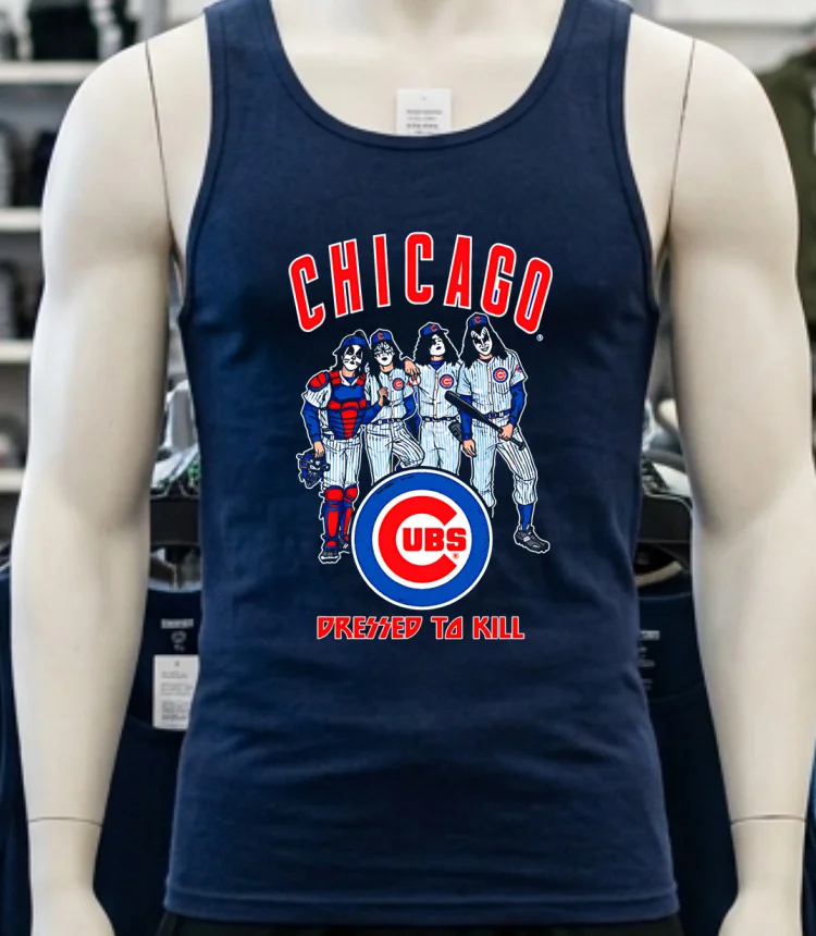 Chicago Cubs Dressed To Kill Shirt - navy-shirt Chicago Cubs Dressed To Kill Shirt Navy Shirt