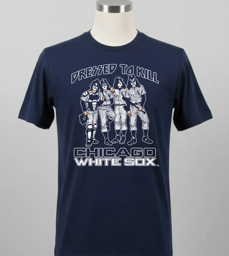 Chicago White Sox Dressed To Kill Shirt - balck-shirt Chicago White Sox Dressed To Kill Shirt Balck Shirt