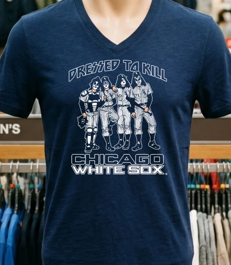 Chicago White Sox Dressed To Kill Shirt - navy-shirt Chicago White Sox Dressed To Kill Shirt Navy Shirt 1