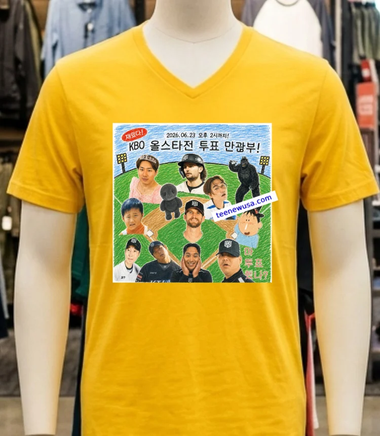 Choi Jung Hyeongs 500 Run Jersey T Shirt Yellow T Shirt