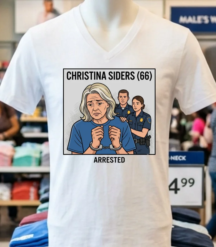 Christina Siders 66 Is Being Charged T Shirt White T Shirt 2