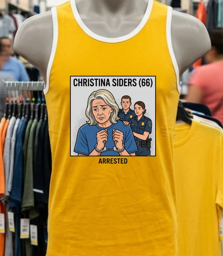 Christina Siders (66) Is Being Charged T Shirt - yellow-t-shirt Christina Siders 66 Is Being Charged T Shirt Yellow T Shirt