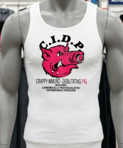 C.i.d.p Crappy Immuno Debilitating Pig Shirt