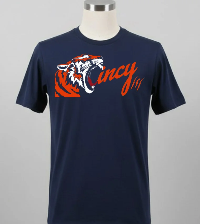 Cincinnati Tigers Scream Shirt Balck Shirt
