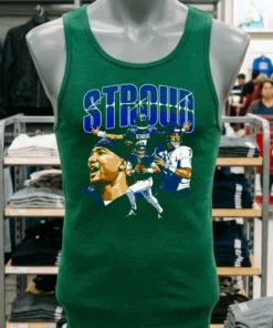 C.j. Stroud Houston Collage Graphic Retro Shirt