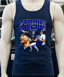 C.j. Stroud Houston Collage Graphic Retro Shirt