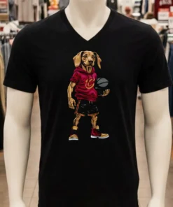 Cleveland Cavaliers Dachshund Hoop Dogs Shirt