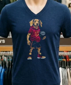 Cleveland Cavaliers Dachshund Hoop Dogs Shirt