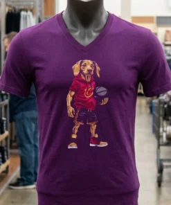 Cleveland Cavaliers Dachshund Hoop Dogs Shirt
