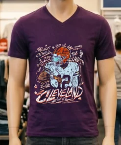 Cleveland Football Perfect Timing The Land Retro Shirt