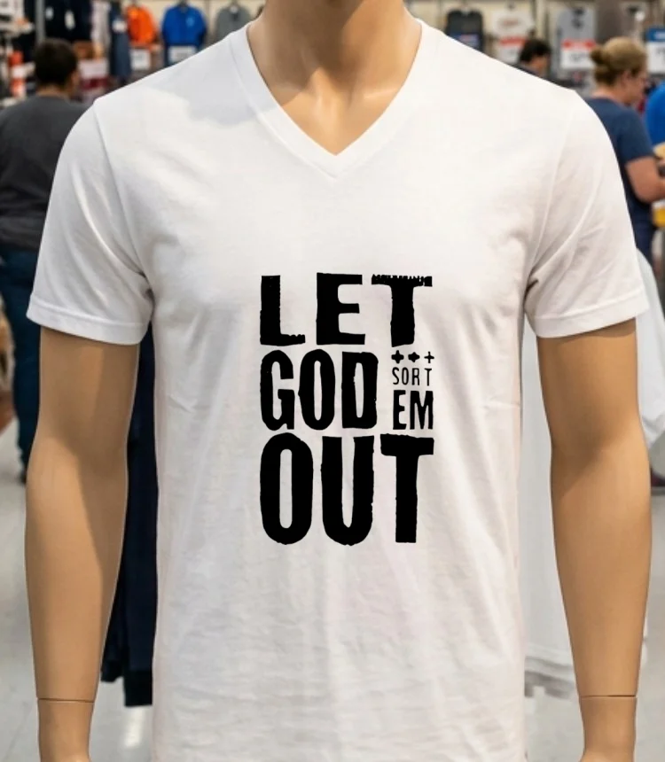 Clipse Let God Sort Em Out Tour Shirt - white-t-shirt Clipse Let God Sort Em Out Tour Shirt White T Shirt 2