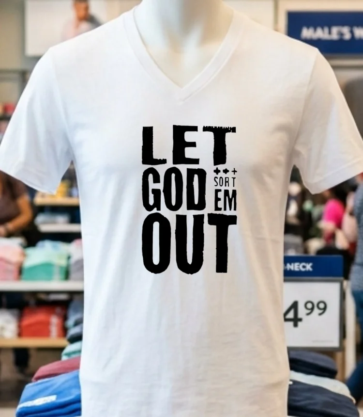 Clipse Let God Sort Em Out Tour Shirt - white-t-shirt Clipse Let God Sort Em Out Tour Shirt White T Shirt