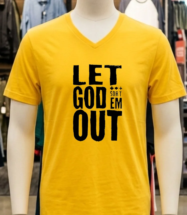 Clipse Let God Sort Em Out Tour Shirt - yellow-t-shirt Clipse Let God Sort Em Out Tour Shirt Yellow T Shirt