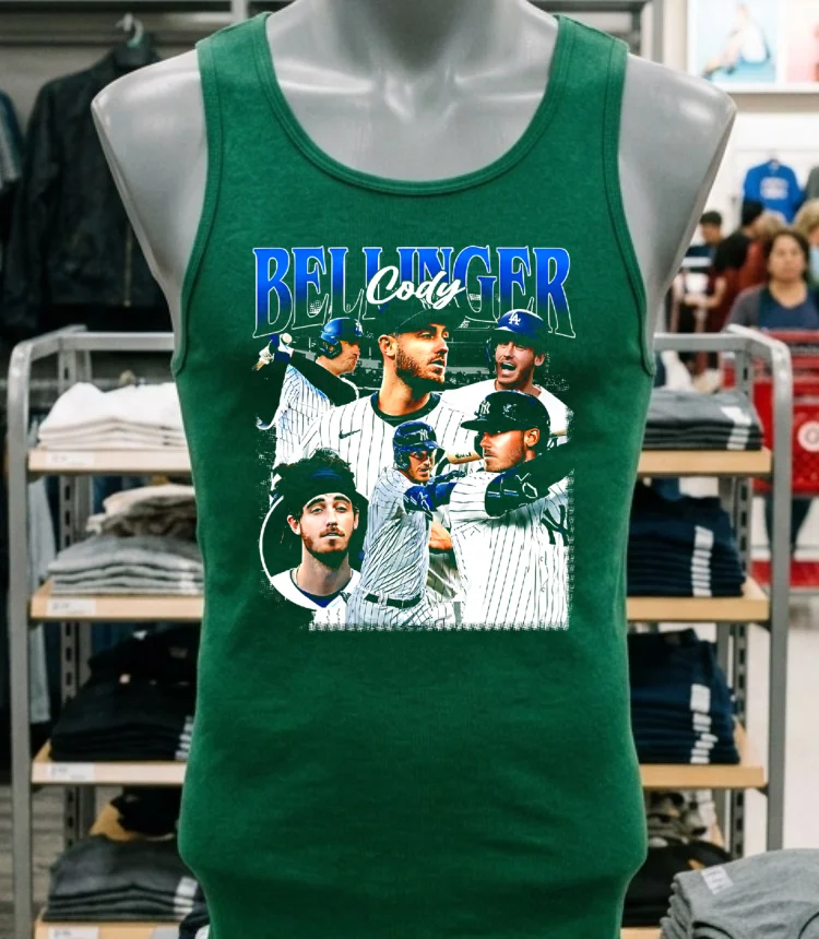 Cody Bellinger New York Yankees Graphic Mlb Shirt - green-shirt Cody Bellinger New York Yankees Graphic Mlb Shirt Green Shirt