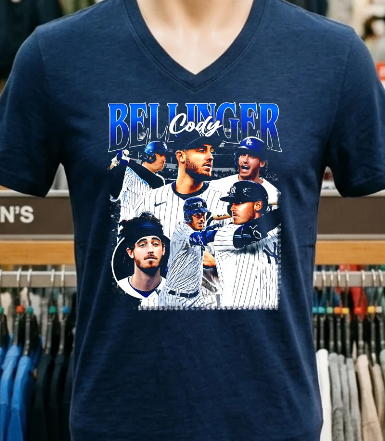 Cody Bellinger New York Yankees Graphic Mlb Shirt - navy-shirt Cody Bellinger New York Yankees Graphic Mlb Shirt Navy Shirt 1
