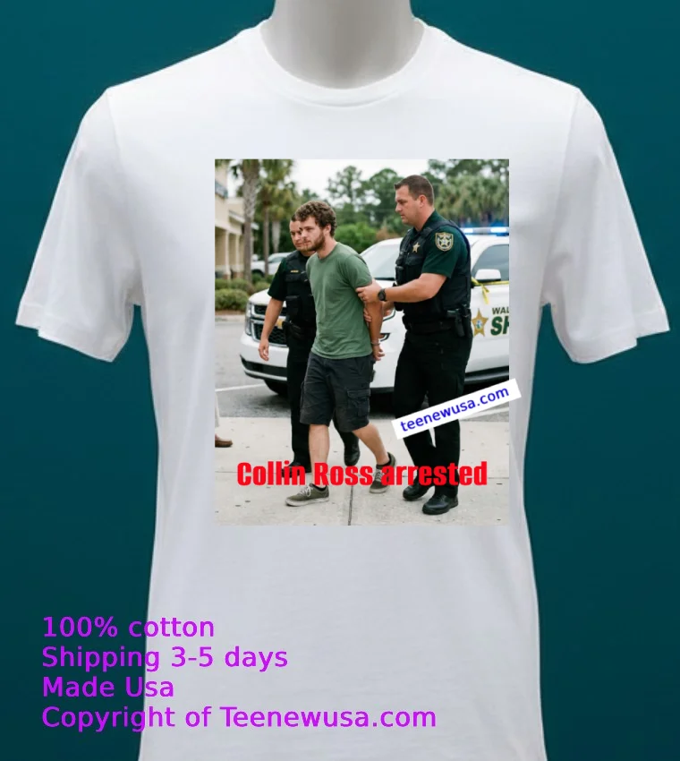 Collin Ross Of Memphis Has Been Arrested T Shirt - white-t-shirt 20 Collin Ross Of Memphis Has Been Arrested T Shirt White T Shirt 20