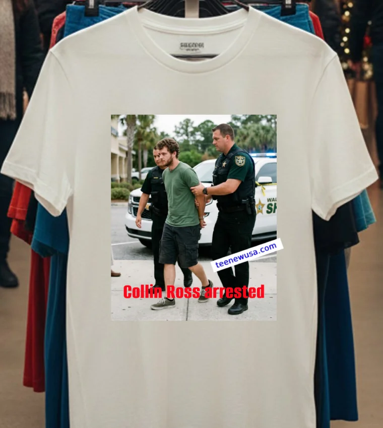Collin Ross Of Memphis Has Been Arrested T Shirt - white-t-shirt Collin Ross Of Memphis Has Been Arrested T Shirt White T Shirt