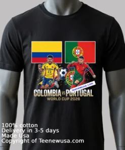 Colombia Vs Portugal World Cup 2026 T Shirt