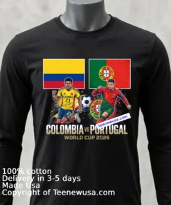 Colombia Vs Portugal World Cup 2026 T Shirt
