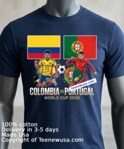 Colombia Vs Portugal World Cup 2026 T Shirt