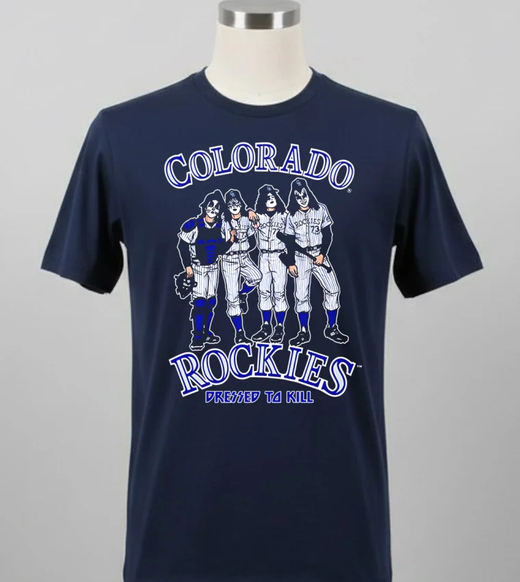 Colorado Rockies Dressed To Kill Shirt - balck-shirt Colorado Rockies Dressed To Kill Shirt Balck Shirt
