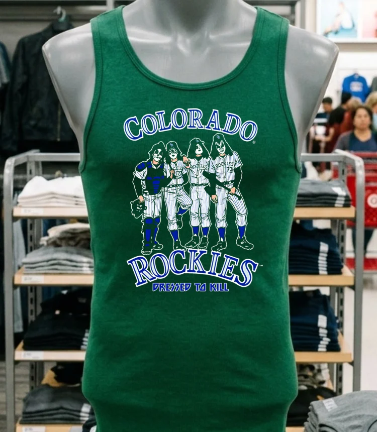 Colorado Rockies Dressed To Kill Shirt Green Shirt