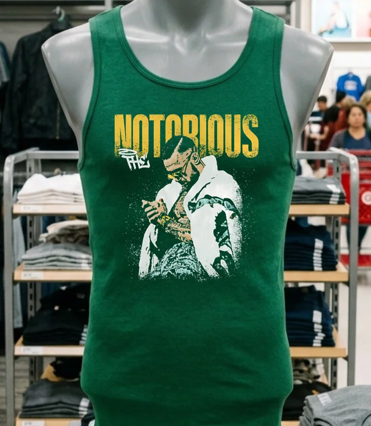 Conor Mcgregor The Notorious Ufc Fight Night Graphic Design Retro Shirt - green-shirt Conor Mcgregor The Notorious Ufc Fight Night Graphic Design Retro Shirt Green Shirt