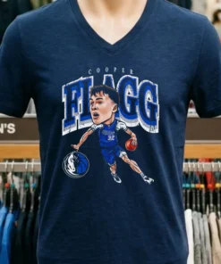 Cooper Flagg Dallas Mavericks Cartoon Vintage Shirt