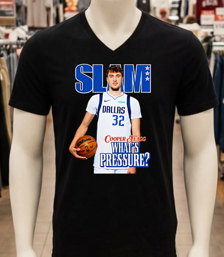 Cooper Flagg X Slam Dallas Mavericks Shirt - balck-shirt Cooper Flagg X Slam Dallas Mavericks Shirt Balck Shirt